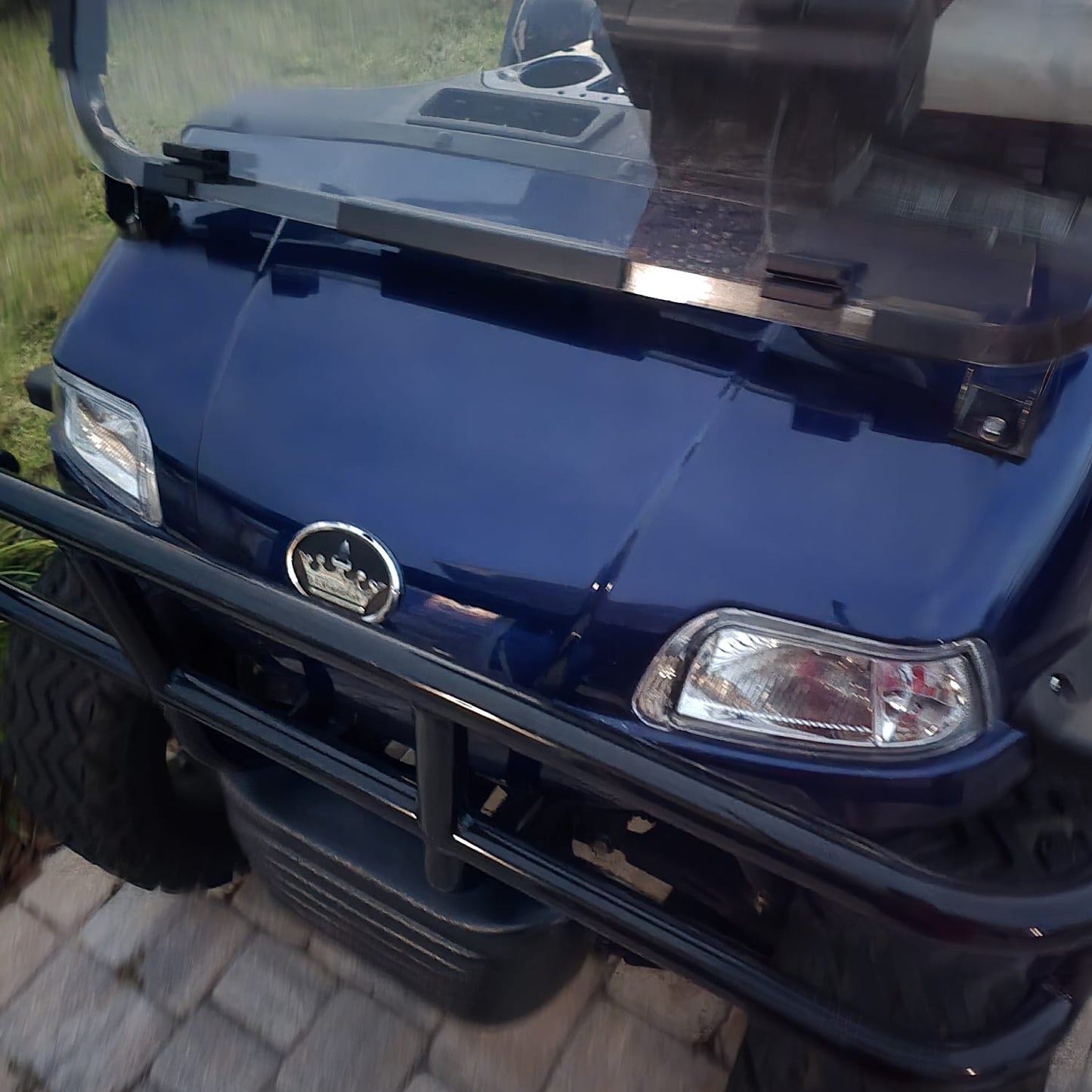 Evolution Golf Cart | 1" Round Bar | Golf Cart Grab Bar Modular Flag Pole - Mounts and Pole Included!!!