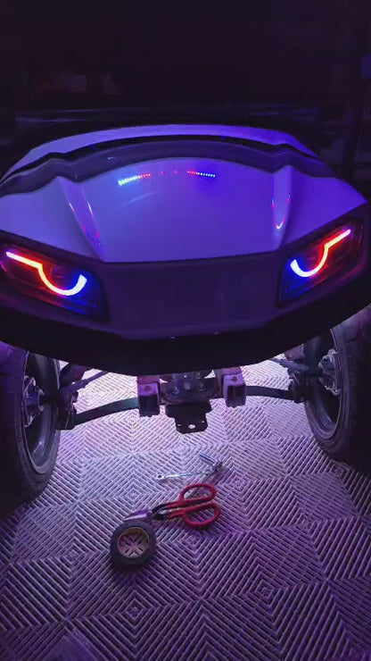 LED ULTIMATE LIGHT KIT WITH RGB FEATURE FITS CLUB CAR TEMPO (12V)